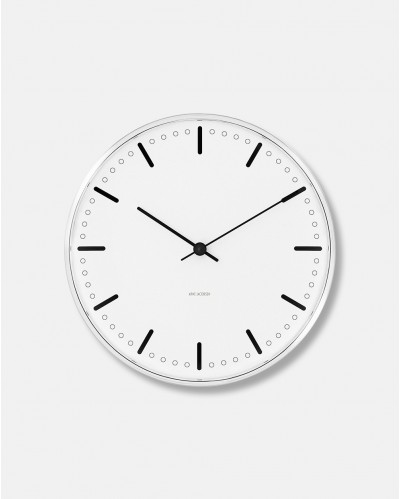 Arne Jacobsen City Hall Wall Clock dia 29 cm - design 1956